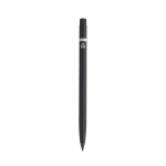 Recycled aluminium pen with inkless eraser black colour