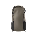 Waterproof 600D RPET PC backpack, padded, 14” dark green colour first view