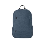 Backpack with padded compartment for 10.1” and 15.6” PC blue colour first view