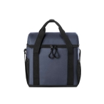 Robust thermal bag made of RPET with main compartment, 11L blue colour first view