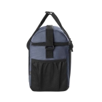 Robust thermal bag made of RPET with main compartment, 11L blue colour third view