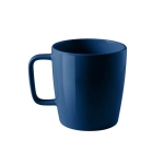 Ceramic mug with glossy finish, 450ml navy-blue colour first view