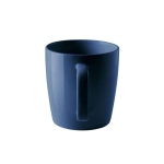 Ceramic mug with glossy finish, 450ml navy-blue colour second view