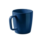 Ceramic mug with glossy finish, 450ml navy-blue colour