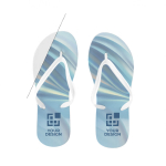 Slippers with sublimation on the sole main view