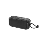 Waterproof speaker with Bluetooth 5.0 and microphone black colour