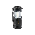 Flashlight with powerful lamp and handle on the side black colour image with logo 2