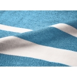 SEAQUAL® towel made of recycled polyester, 300 g/m2, 70x140cm turquoise colour fifth photographic view