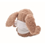 Bunny plush toy with white sweatshirt white colour second view