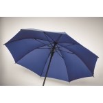 Windproof pongee umbrella and auto opening, 23'' royal blue colour third photographic view