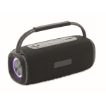 Wireless portable speaker with AUX, USB and TF ports black colour third view