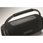 Wireless portable speaker with AUX, USB and TF ports black colour eighth photographic view