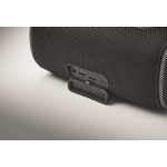 Wireless portable speaker with AUX, USB and TF ports black colour photographic view