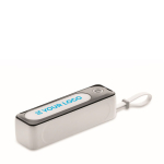 Power bank with USB cable with Type-C connector, 5,000 mAh view with print area