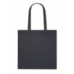 Tote bag made of RPET, non-woven with long handles, 80 g/m2 blue colour second view