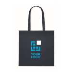 Tote bag made of RPET, non-woven with long handles, 80 g/m2 view with print area