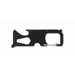 Small multifunctional tool with 8 functions black colour second view