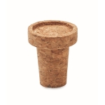 Bottle stopper made from 100% cork for wine bottles beige colour