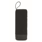 Portable wireless speaker including USB, AUX and TF ports black colour sixth view