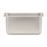 Stainless steel lunch box with removable handle, 750ml silver colour ninth view