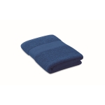 Absorbent towel made from 100% organic cotton, 360 g/m2, 50x35 royal blue colour