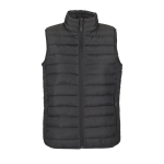 Women's corporate gilet, side pockets, 280 g/m2, SOL'S Stream dark grey colour