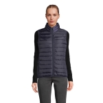 Women's corporate gilet, side pockets, 280 g/m2, SOL'S Stream navy-blue colour photographic view