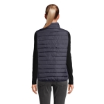 Women's corporate gilet, side pockets, 280 g/m2, SOL'S Stream navy-blue colour second photographic view