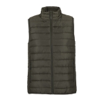 Women's corporate gilet, side pockets, 280 g/m2, SOL'S Stream military green colour