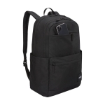 Case Logic® recycled polyester laptop backpack with pockets, 15.6'' black colour