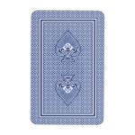 Classic deck of cards with 54 playing cards and 2 jokers in paper box white colour