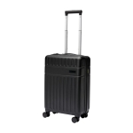 20'' cabin trolley with spinner wheels and 40 L capacity black colour