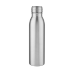 Recycled stainless steel leak-proof bottle with handle, 700 ml silver colour