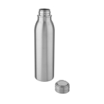 Recycled stainless steel leak-proof bottle with handle, 700 ml silver colour