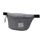 Herschel Classic™ recycled polyester waist bag with zipper marbled grey colour