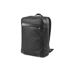 Recycled cotton backpack, 340 g/m2 black colour