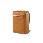 Recycled cotton backpack, 340 g/m2 camel colour