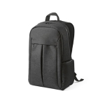 Recycled nylon laptop backpack, 16.5” black colour