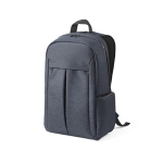 Recycled nylon laptop backpack, 16.5” blue colour