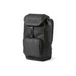 Water-repellent backpack made from recycled cotton, 240 g/m2 black colour