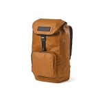 Water-repellent backpack made from recycled cotton, 240 g/m2 camel colour