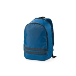 RPET backpack with laptop compartment, 18 L blue colour