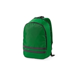 RPET backpack with laptop compartment, 18 L green colour