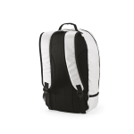 RPET backpack, reflective, shoe compartment, 25 L white colour second view