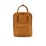 Recycled cotton backpack with handles, 450 g/m2 brown colour