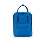 Recycled cotton backpack with handles, 450 g/m2 blue colour