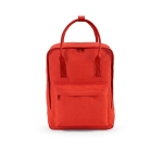 Recycled cotton backpack with handles, 450 g/m2 red colour