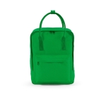 Recycled cotton backpack with handles, 450 g/m2 green colour