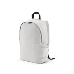 Laptop backpack from RPET with ripstop coating, 15.6” white colour