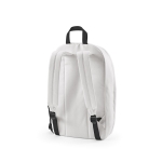 Laptop backpack from RPET with ripstop coating, 15.6” white colour second view